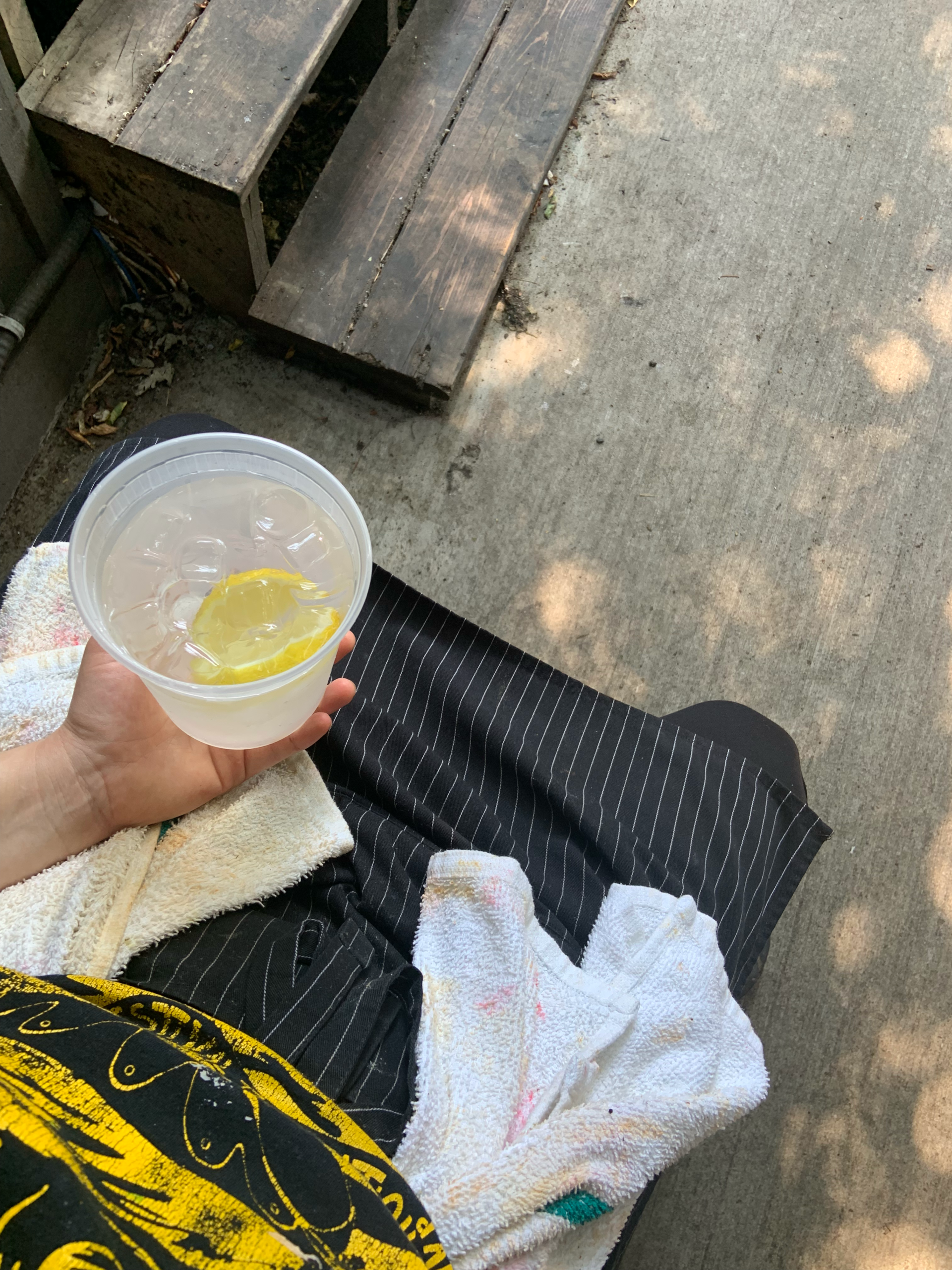 A bag of chips and two desserts